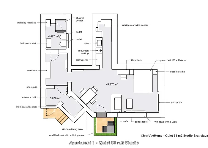 Appartement Clearvuehome Slavin